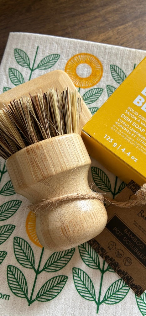 Bamboo Pot Scrubber