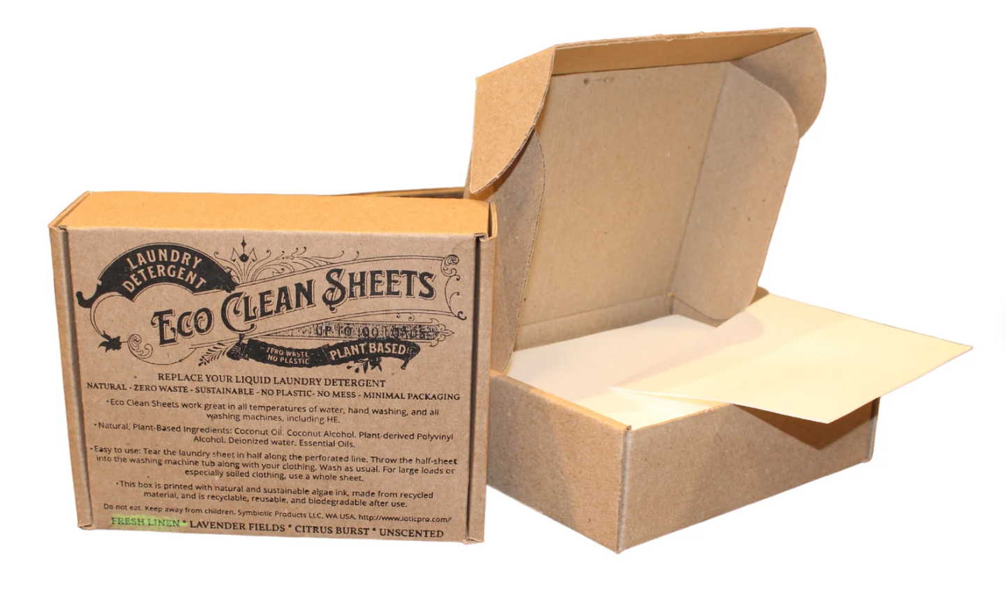 Symbiotic Fresh Linen Eco Clean Laundry Sheets (100 per box)