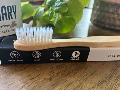 Fully Compostable Bamboo Toothbrush