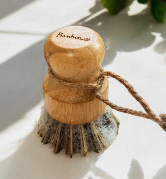 Bamboo Pot Scrubber