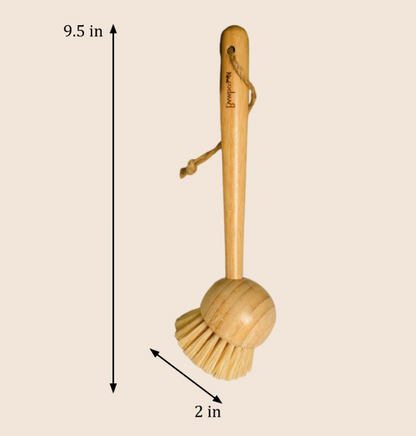 Bamboo Kitchen Dish Scrubber