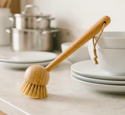 Bamboo Kitchen Dish Scrubber